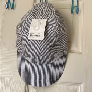 Stripped Baseball Cap